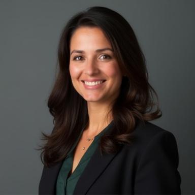 Retrato profesional de la Dra. Elena Rodríguez